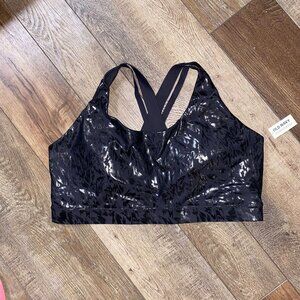 NWT Old Navy PowerSoft Cross-Back Sports Bra Size 2XL/2X